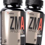 2x ZMA NO2 XPLOD Magnésio Zinco Cálcio Vitamina B6 90 Cápsulas Suplemento Alimentar Vitamínico Mineral Adulto Não Contém Glúten