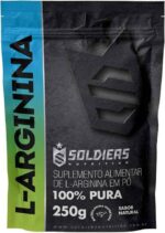 Arginina 250g - 100% Puro Importado - Soldiers Nutrition