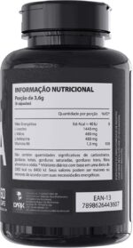 BCAA 3:1:1 Dark Lab, 60 Cápsulas, Aminoácidos, Recuperação Muscular - Imagem 3