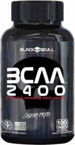 Bcaa 2400 - 100 Tabletes - Black Skull, Black Skull