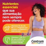 Centrum Essencial Multivitamínico Diário, com Complexo B, Vitamina D, e Magnesio, 30 Comprimidos - Imagem 2