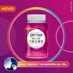 Centrum Mulher Multivitaminico Diário, com Magnésio, Vitamina D e Vitamina B12, 150 Comprimidos - Imagem 2