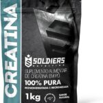Creatina Monohidratada 1Kg - 100% Pura Importada - Soldiers Nutrition