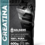 Creatina Monohidratada 600g - 100% Pura Importada - Soldiers Nutrition