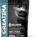 Creatina Monohidratada 600g - 100% Pura Importada - Soldiers Nutrition