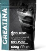 Creatina Monohidratada 600g - 100% Pura Importada - Soldiers Nutrition
