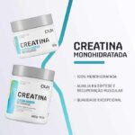 Creatina Monohidratada Sem Sabor - Pote 300g - Suplementação Treino Academia, Ganho Muscular Hipertrofia, Força Energia Resistência, Suplementos Naturais - DUX HUMAN HEALTH - Imagem 2