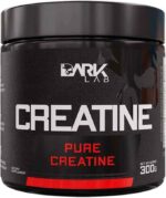 Creatina Pura Dark Lab 300g, Monohidratada 100% de Pureza, Sem Glúten, Sem Sabor
