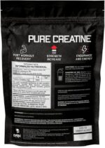 Creatina Pura Dark Lab 500g, Monohidratada 100% de Pureza, Sem Sabor - Imagem 3