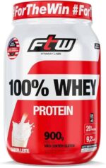 FTW 100% Whey Protein com Proteína Concentrada WPC, Suplemento Alimentar