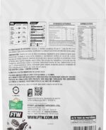 FTW 100% Whey Protein com Proteína Concentrada WPC, para Atletas com Alto Valor Biológico, Suplemento Pós-Treino Sem Glúten - Refil 1kg (Cookies) - Imagem 3