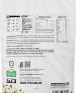 FTW 100% Whey Protein com Proteína Concentrada WPC, para Atletas com Alto Valor Biológico, Suplemento Pós-Treino Sem Glúten - Refil 1kg (Sabor Pistache) - Imagem 2