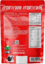 FTW 100% Whey Protein com Proteína Concentrada WPC, Suplemento Alimentar Pós-Treino em Pó com Fonte de Proteína do Soro do Leite, Alto Valor Biológico, Sem Glúten – Refil 900g (Sabor Chocolate) - Imagem 3
