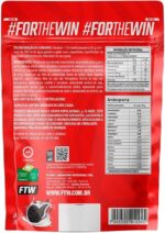 FTW Whey Protein 100% Concentrado - Suplemento Proteico para Atletas - Auxilia na Formação de Músculos para seus Treinos - Fonte de Proteína de Alto Valor Biológico - Sabor: Cookies - Refil 900g - Imagem 2