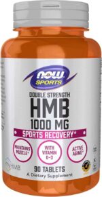 HMB 1000mg (90 tablets) Now Foods