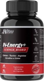 IN-Energy+ (Cafeína, Taurina, Arginina, L-Carnitina e Lisina com 60 Cápsulas) Imperium Nutrition