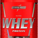 Integralmédica Nutri Whey Protein Morango – Pote de 900 g - Super Mass Gainer