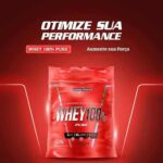 Integralmédica - Whey Protein Concentrado Cookies 100% Pure - 21g de Proteína por Scoop, Suplementação Alimentar Pós-Treino, Fórmula Enriquecida com BCAAs - Pouch 1,8kg - Imagem 3