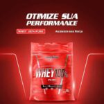 Integralmédica - Whey Protein Concentrado Cookies and Cream 100% Pure - 21g de Proteína por Scoop, Suplementação Alimentar Pós-Treino, Fórmula Enriquecida com BCAAs - Pouch 900g - Imagem 2
