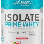 Isolate Prime Whey 900g Sabor Morango Bodyaction