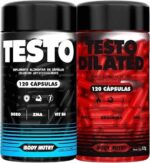 Kit Testo Pote 120 Cápsulas + Testo Dilated Pote 120 Capsulas