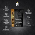 L-Glutamina 1kg - 100% Pura Importada - Soldiers Nutrition - Imagem 2