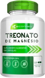 Magnesio L - Treonato 500mg 120 capsulas 100% Puro Ecomev