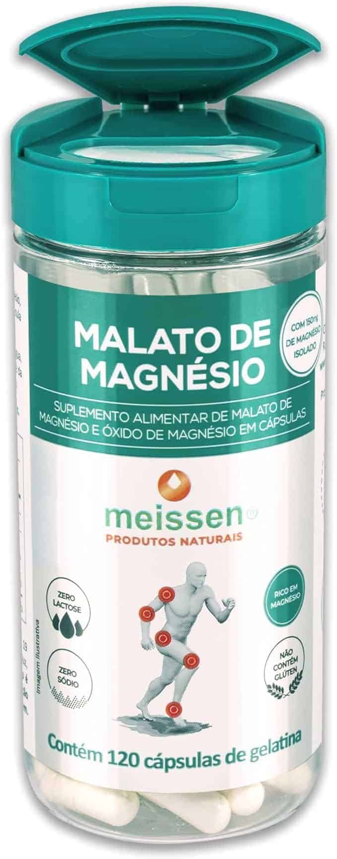 Malato-de-Magnesio-300Mg-120-Capsulas-Meissen.jpg Malato de Magnésio 300Mg 120 Cápsulas, Meissen - Imagem 1