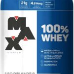 Max Titanium 100% Whey - 900G Baunilha