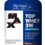 Max Titanium Top Whey 3W Mais Performance 900G Chocolate -