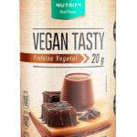 NUTRIFY Vegan Tasty Proteína Vegetal com 20g de Proteína por Dose - Suplemento Alimentar À Base de Plantas - Sem Lactose, Sem Glúten, Vegano - Sabor Brownie de Chocolate - 420g