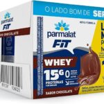 Parmalat Fit Bebida Proteica Chocolate 15g de Proteína 250mL – 12 Unidades
