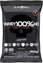 Refil Whey 100% Hd Cookies & Cream 900G, Black Skull