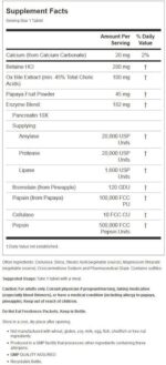 Super Enzymes Enzimas Digestivas (90 Tabletes) - Now Foods - Imagem 3