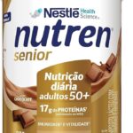 Suplemento Alimentar NUTREN SENIOR Chocolate 370g Nutren Sabor 370g