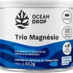 Trio Magnésio 60 cápsulas 720 mg Ocean Drop