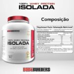 Whey Protein 100% Isolada Baunilha 2kg - Bodybuilders - Imagem 3