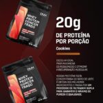 Whey Protein Concentrado Cookies Refil 1.8kg – Contribui Para o Ganho Muscular Hipertrofia – Dux Human Health - Imagem 2