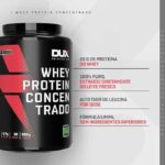 Whey Protein Concentrado Morango Pote 900g – Contribui para o Ganho Muscular Hipertrofia – Dux Human Health - Imagem 2