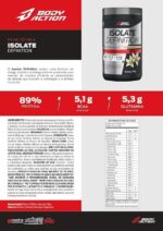 Whey Protein Isolado Isolate Definition 900g Sabor Chocolate Bodyaction - Imagem 3